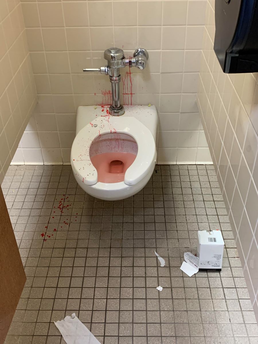 Bathroom Damage